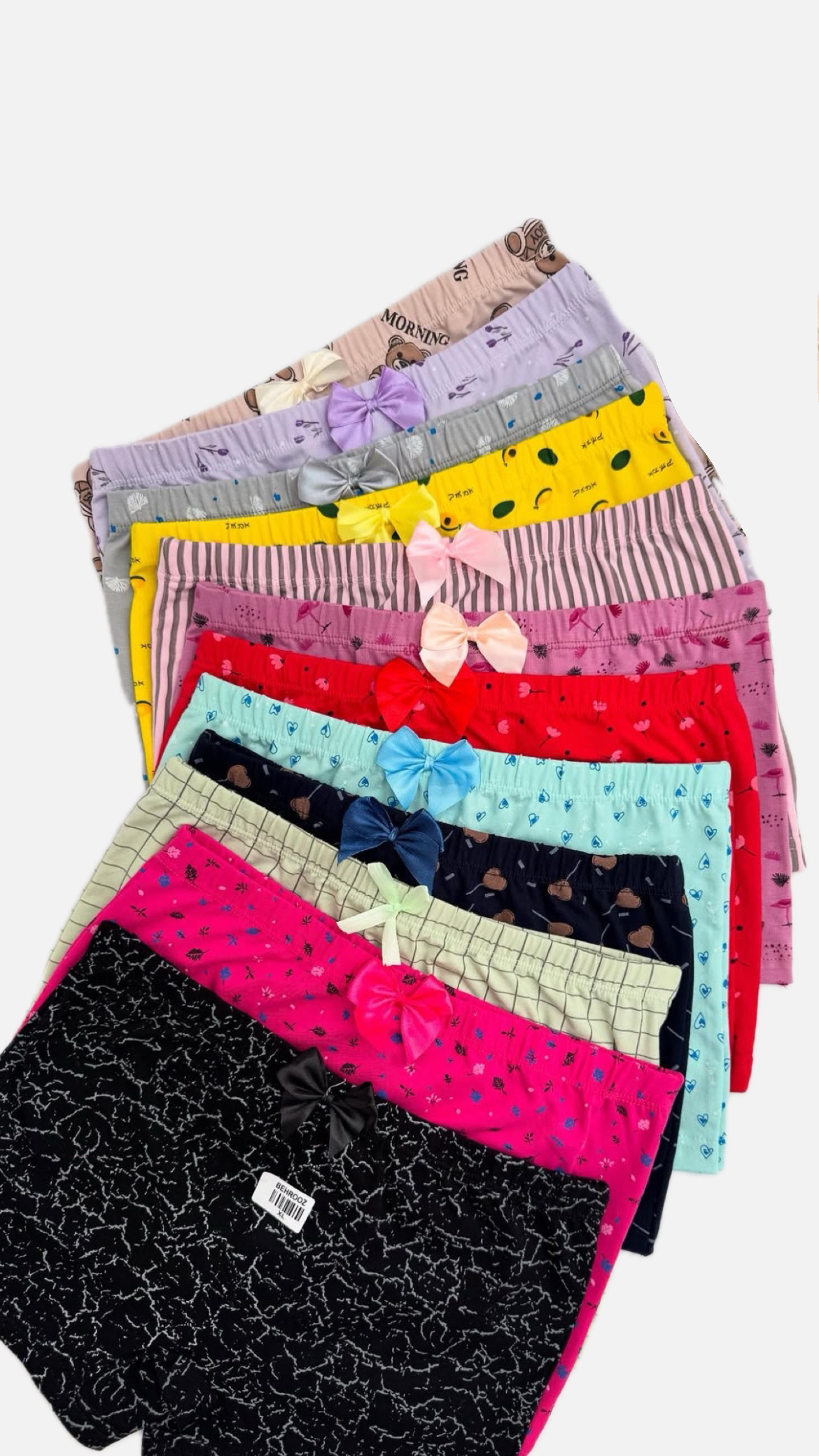 شورت نخی نیم پا