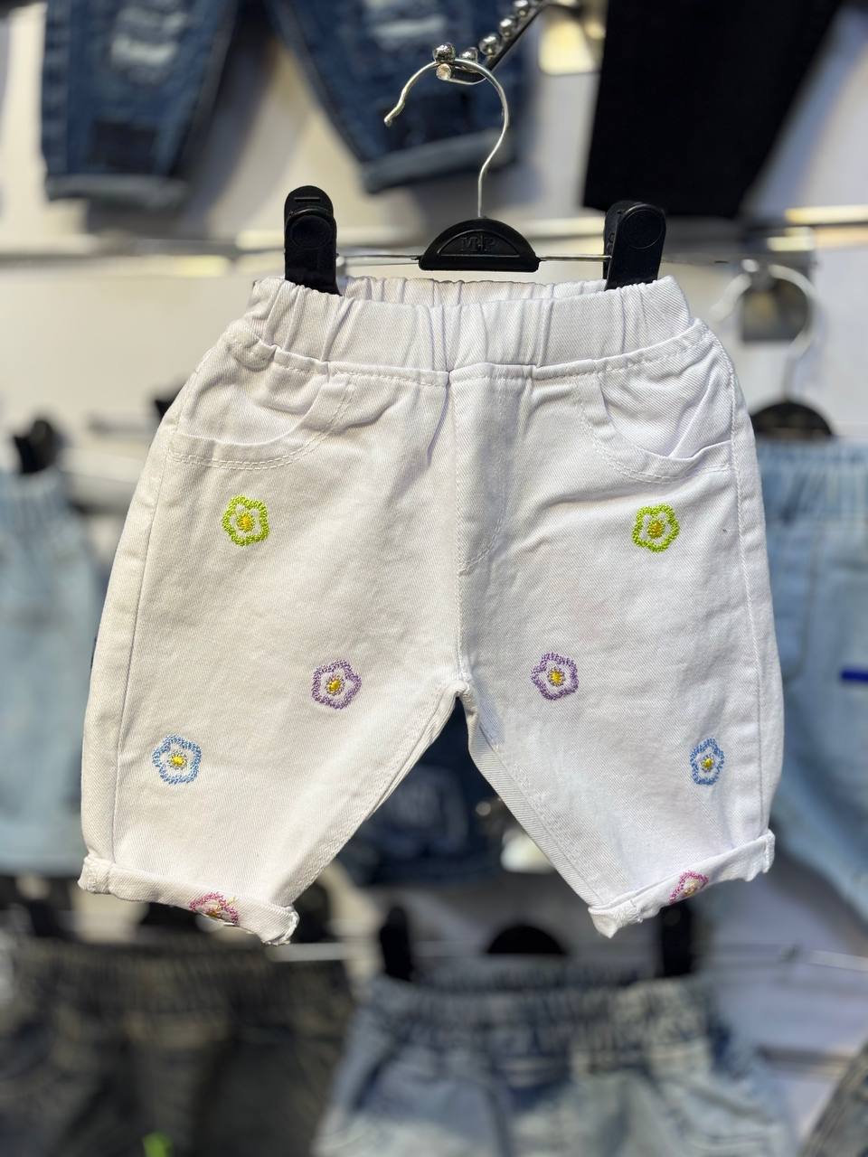 شلوار کتان دخترونه